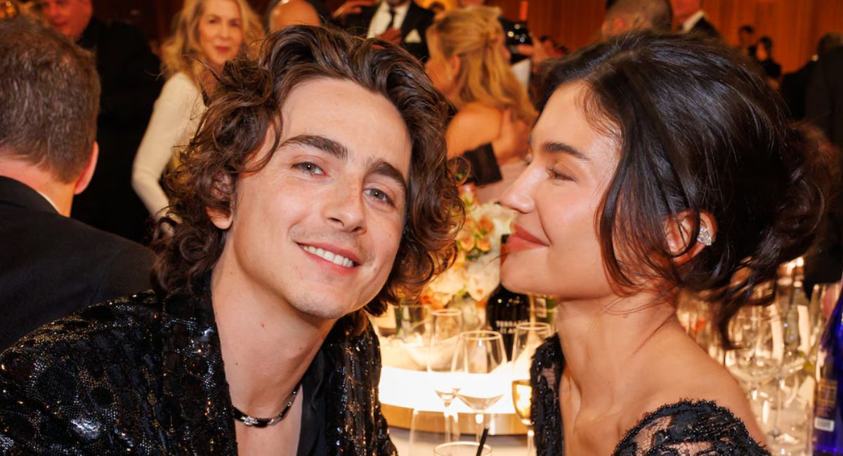 Kylie Jenner and Timothée Chalamet
