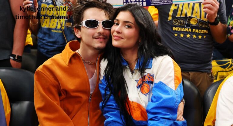 Kylie Jenner and Timothée Chalamet