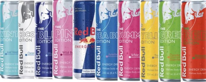 Redbull Flavours