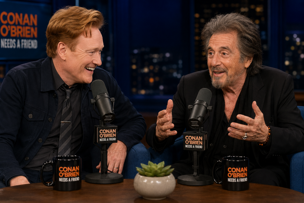 conan o'brien and al pacino