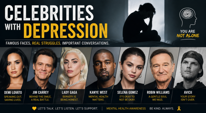 Celebrities With Depression
