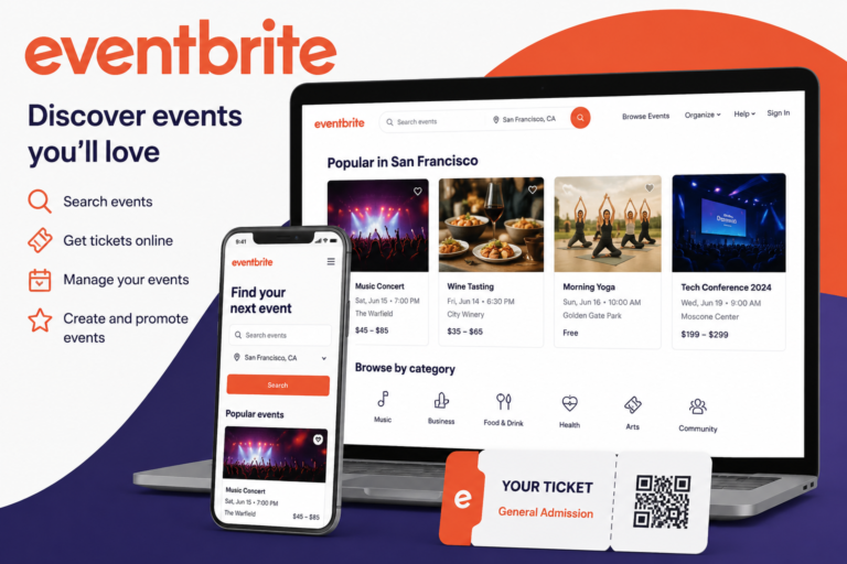 Eventbrite: The Powerful Guide to Discovering, Creating, and Managing Events Online 2026