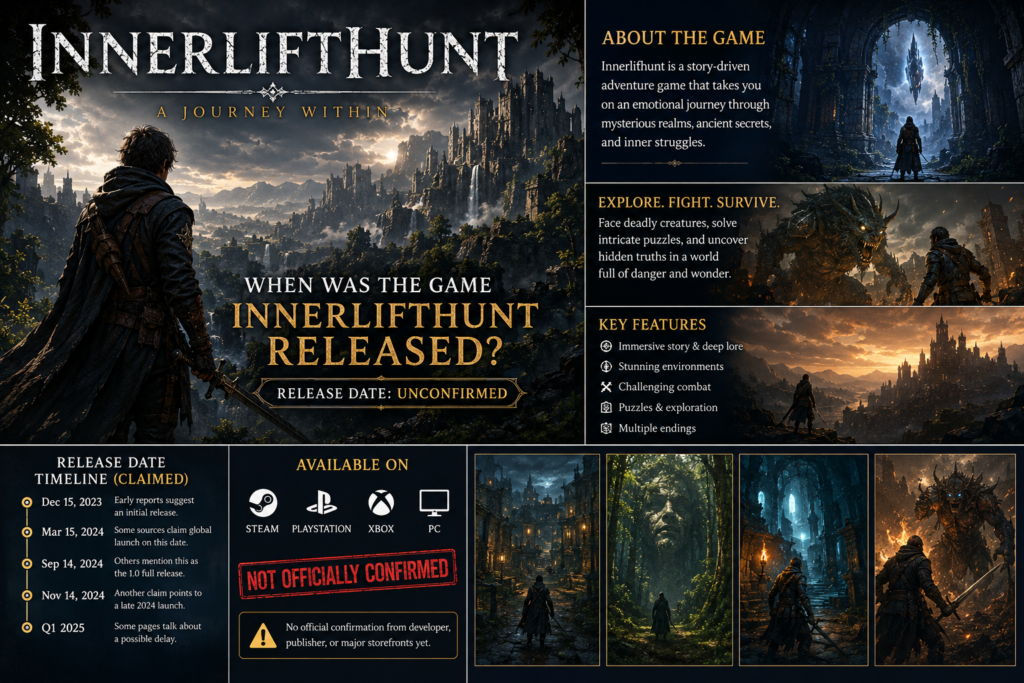 When Was the Game Innerlifthunt Released