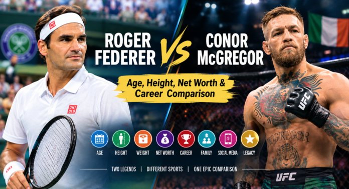 roger federer and conor mcgregor roger federer and conor mcgregor