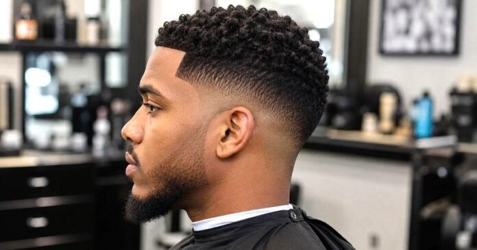 fade haircut for black men